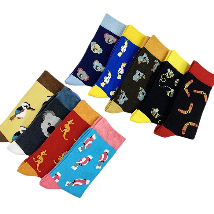 Wholesale Cotton Fun Animal Cartoon Long Socks JDC-SK-YiYan072