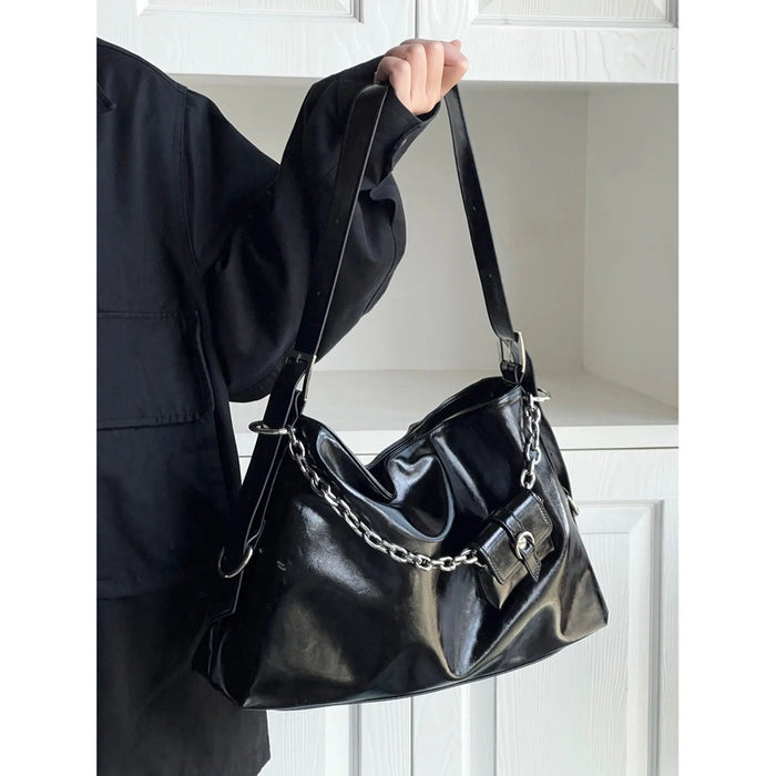Wholesale High end minimalist shoulder bag, stylish large capacity crossbody bag