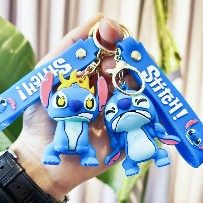 Wholesale PVC Cartoon Doll Keychain JDC-KC-WuYi220