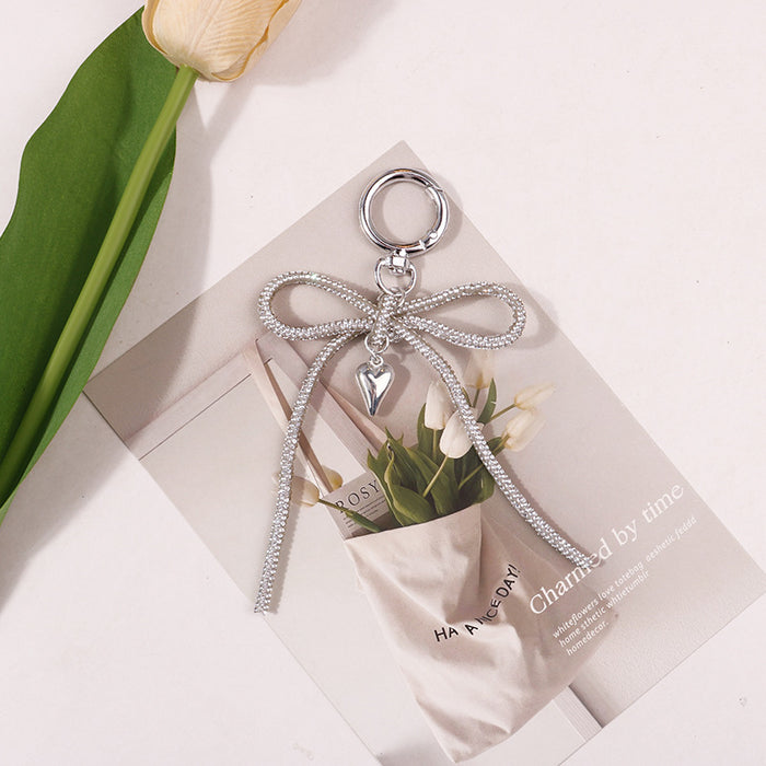 Wholesale Rhinestone Bow Keychain JDC-KC-YiHan061