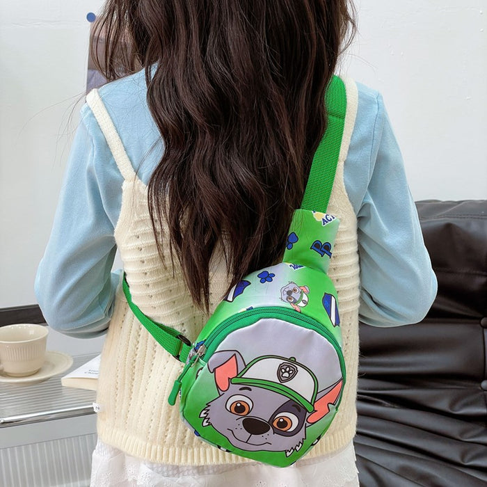 Wholesale Children's Chest Bag Cartoon Paw Patrol Mini Coin Purse Cute Accessory for Boys and Girls, Single Shoulder Crossbody Bag