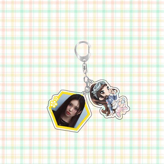 Wholesale Acrylic Keychain JDC-KC-HanTian004