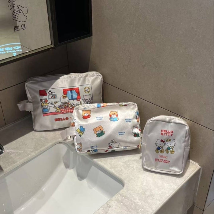 Wholesale Large-Capacity Cartoon Cat Cosmetic Storage Bag