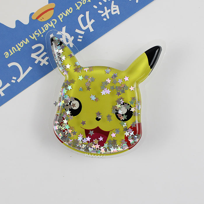 Wholesale Creative Cartoon Quicksand Phone Cushion Stand