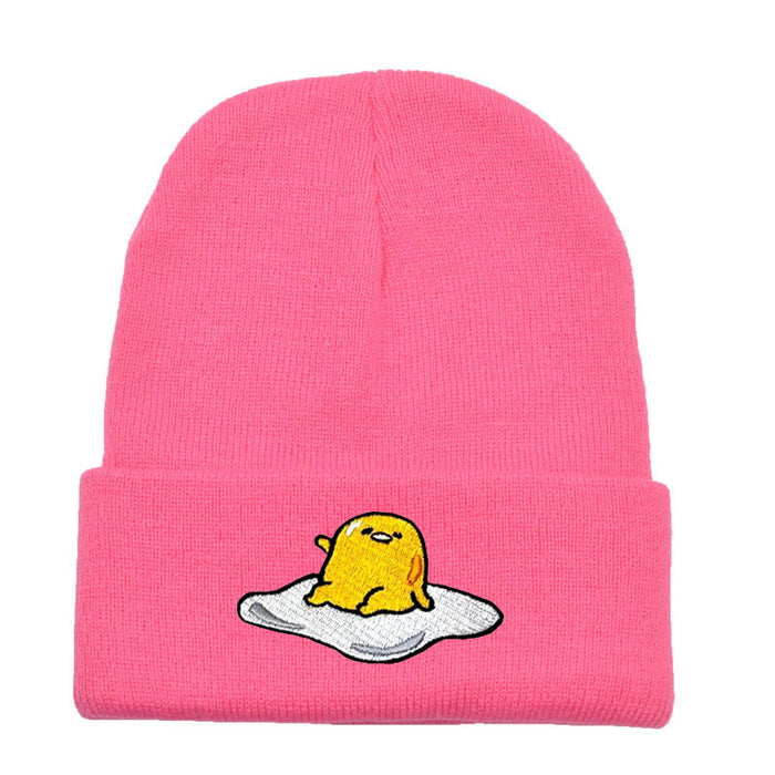 Wholesale Cartoon Embroidery Winter Warm Woolen Hat JDC-FH-PeiN001