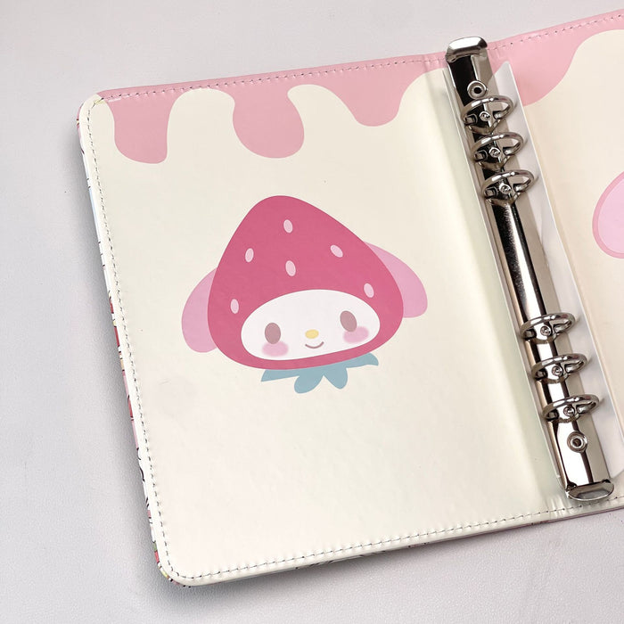 Wholesale Stylish A5 Cartoon Cat Dog Loose Leaf Notebook Journal Full Color Pages