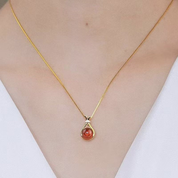 Wholesale Pendant Necklace Elegant Versatile Collarbone Chain