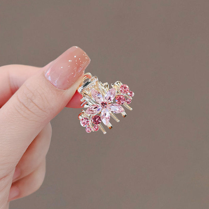 Wholesale cherry blossom small size clip New Flower hairpin bangs clip
