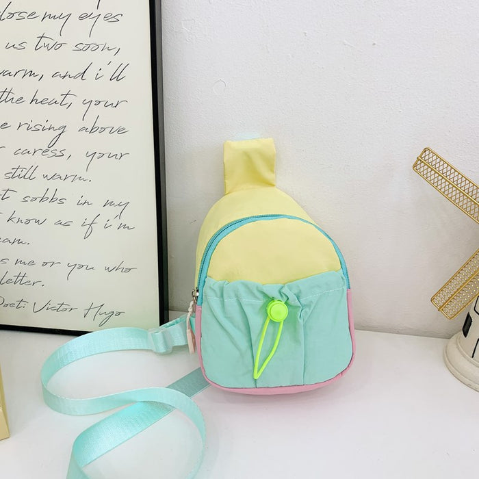 Wholesale Children's Chest Bag  Baby Small Satchel  Fashionable Backpack