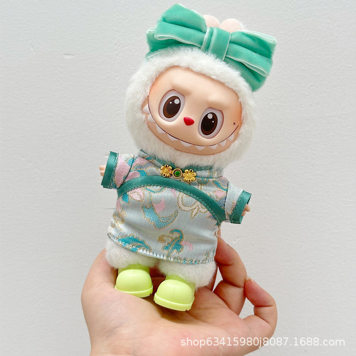 Wholesale Doll clothes can be worn and replaced with plush clothes and accessories