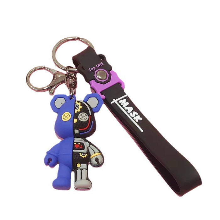 Wholesale PVC Cartoon Bear Keychain JDC-KC-ShiM001