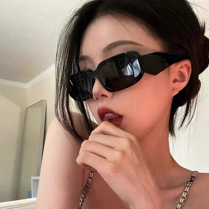 Wholesale  Classic selling polygonal sunglasses UV protection sunglasses vintage trend wear glasses