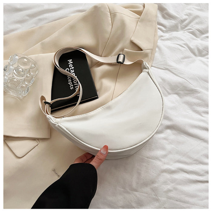 Wholesale Nylon Crossbody Bag  Lightweight Sports Style Small Satchel Underarm Shoulder Bag