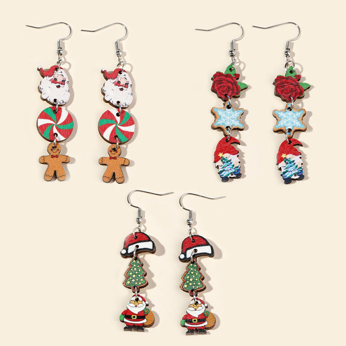 Wholesale Christmas Tree  Socks Earrings