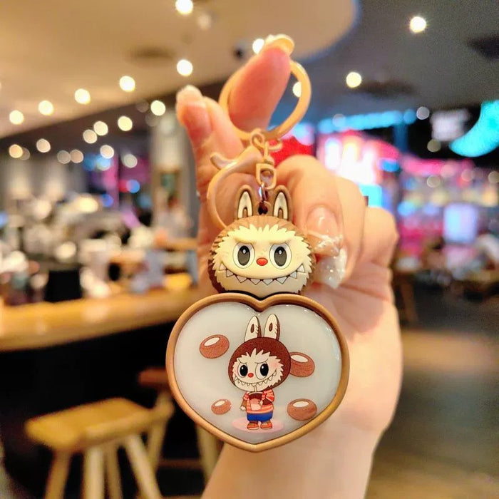 Wholesale Love Sheep Night Light Keychain Pendant