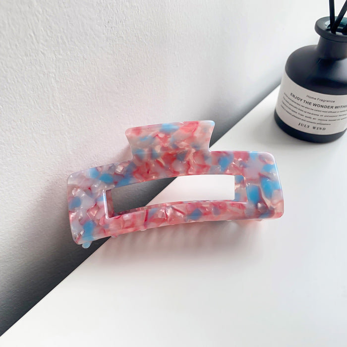 Wholesale Acetate Leopard Print Hair Claw Clip for Everyday Styling Hair Accessory