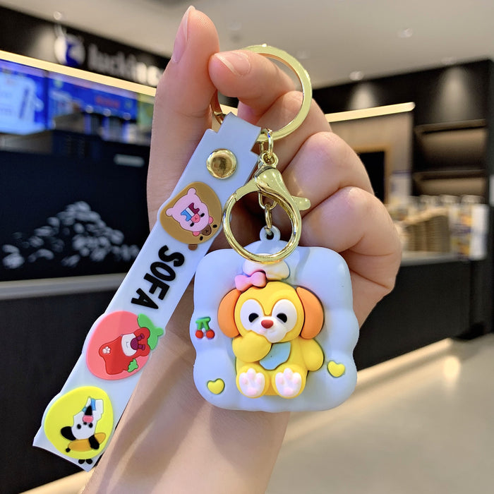 Wholesale   Keychain Car Pendant Creative Bag Keychain Gift