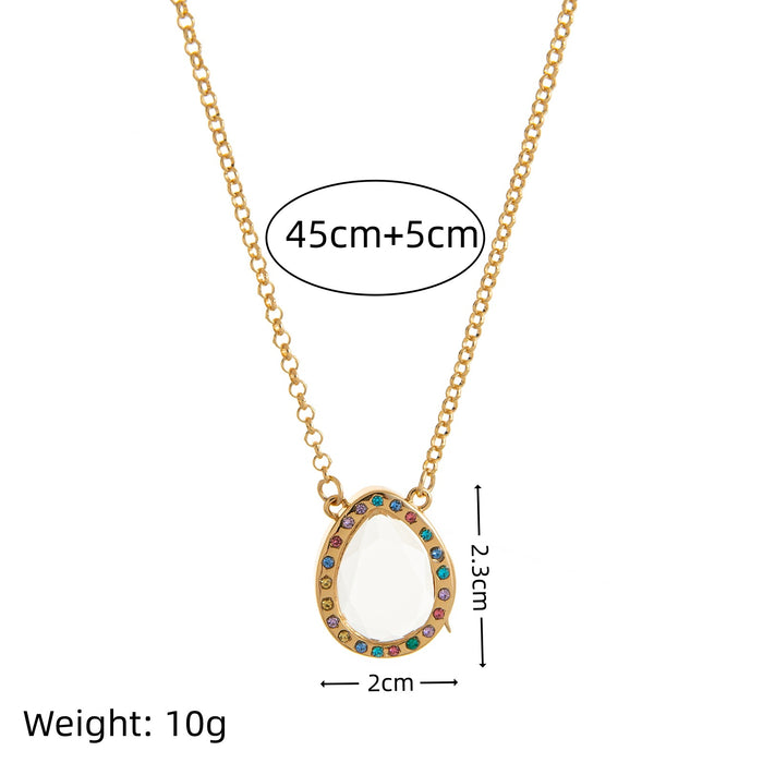 Wholesale Retro-style DIY pendant with hollow design,  transparent box necklace