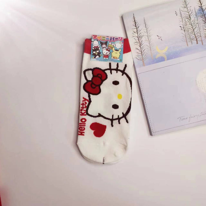 Wholesale Cotton Cartoon Short Socks JDC-SK-Xiasi005