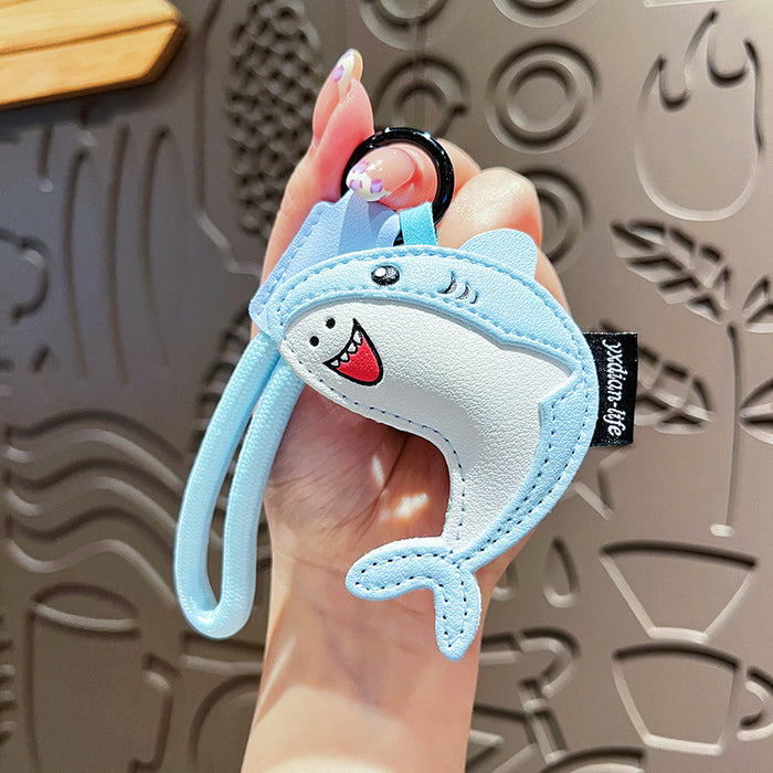 Wholesale Marine Animal Leather Keychain