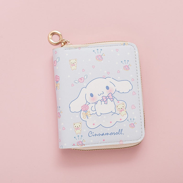 Wholesale Cute Printed Coin Purse Cartoon Animation Short Zipper Money Bag