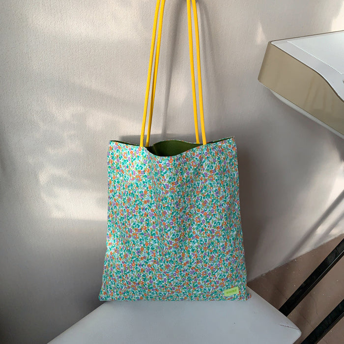 Wholesale Floral Shoulder Bag Printed Premium Versatile Bag Fashion Canvas Bag Canvas Bag