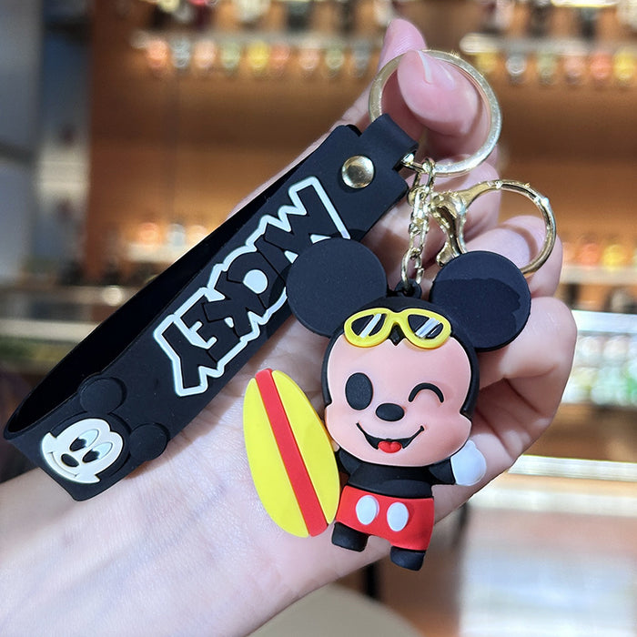 Wholesale Cartoon Silicone Keychains (F) JDC-KC-ZiXing006