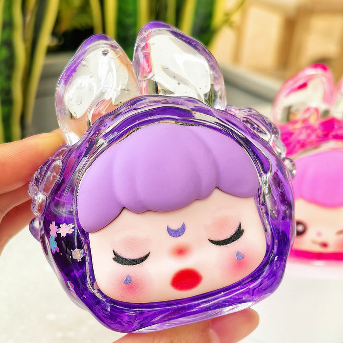Wholesale Cute cartoon luminous quicksand desktop decoration