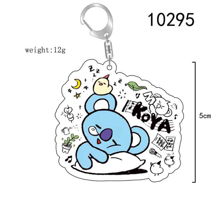 Wholesale Creative Candy Series Kpop Cartoon Keychain JDC-KC-XinF001