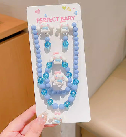 Wholesale Sweet Children Princess Jewelry Beaded Necklace