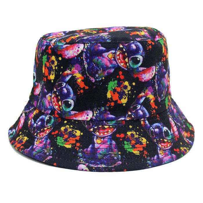 Wholesale Polyester Cartoon Anime Double Sided Bucket Hat JDC-FH-ZhiXie015