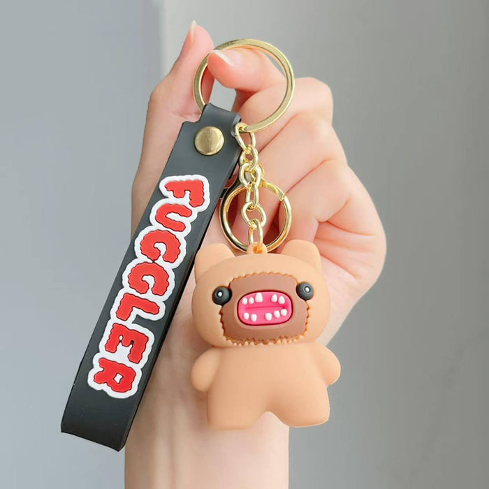 Wholesale Cute Tooth Monster Keychains