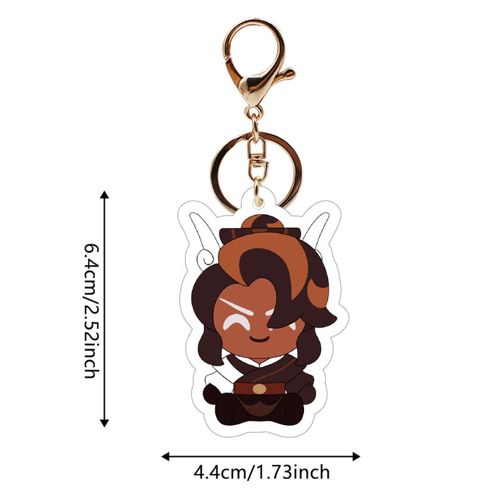 Wholesale  Cookie Game Surrounding Acrylic Keychain Pendant