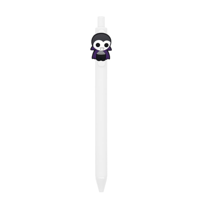 Wholesale  Ghost Polka Dot PVC Soft Gel Retractable Ballpoint Pen MOQ≥10