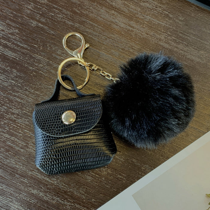 Wholesale Hair Ball Keychain Bags Hanging Accessories for Backpacks Hanging Pendants for Mini Suitcases Hanging Accessories for Backpacks JDC-KC-JF002