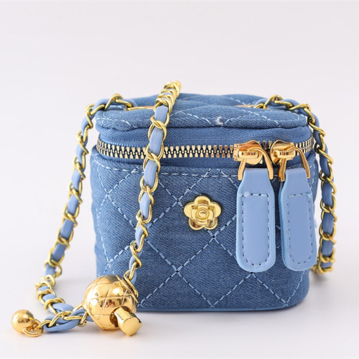 Wholesale Golden Camellia Mini Crossbody Bag for Parent-Child