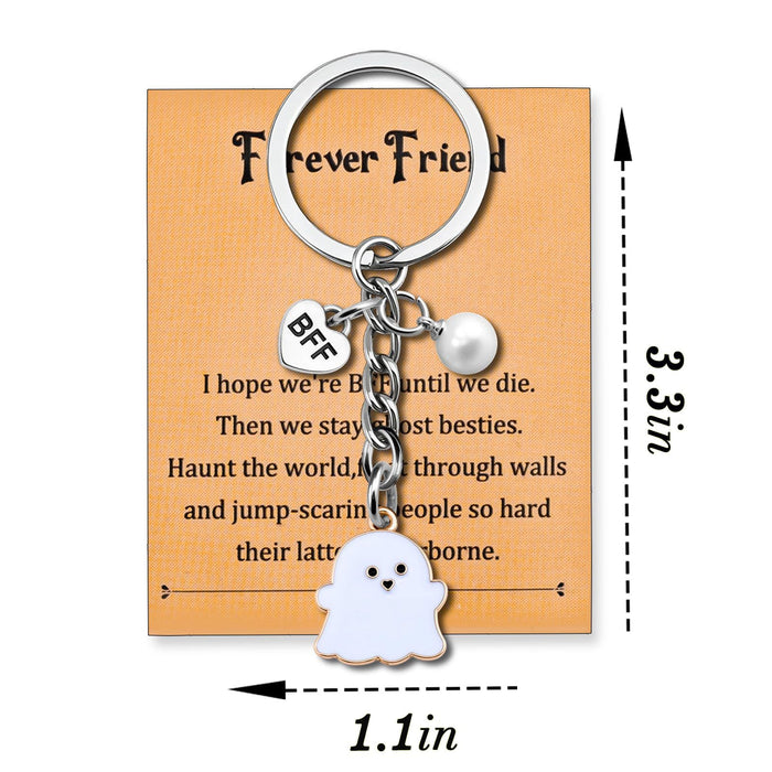 Wholesale Alloy Ghost Keychain  Dark Style Car Key Accessory Gift MOQ:2