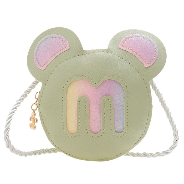 Wholesale Creative sequin rainbow shoulder bag, women's cartoon children's bag, new cute crossbody bag, zero wallet