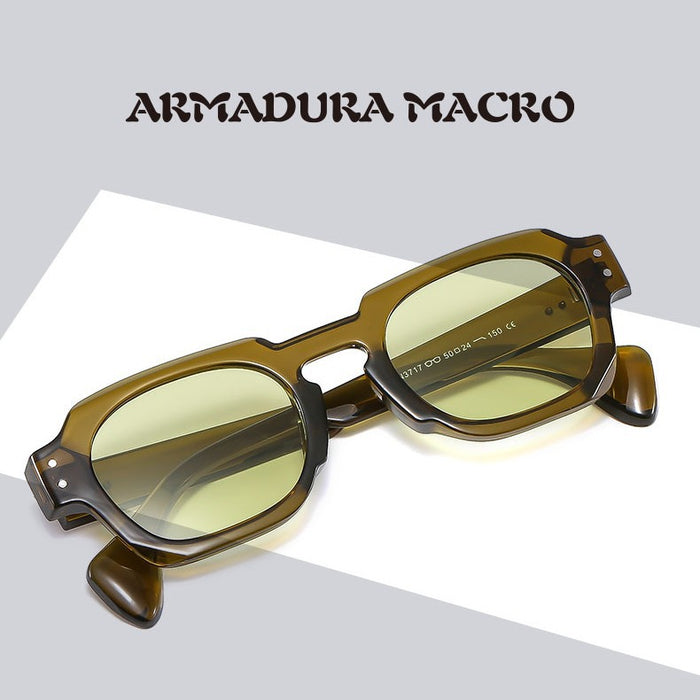 Wholesale Polygonal personalized sunglasses for outdoor driving, cycling, fishing, sunglasses