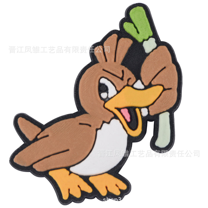 Wholesale 50pcs Cartoon Shoes Charms shoe buckle DIY accessories