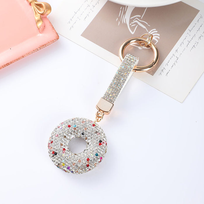 Wholesale Donut Clay Keychain