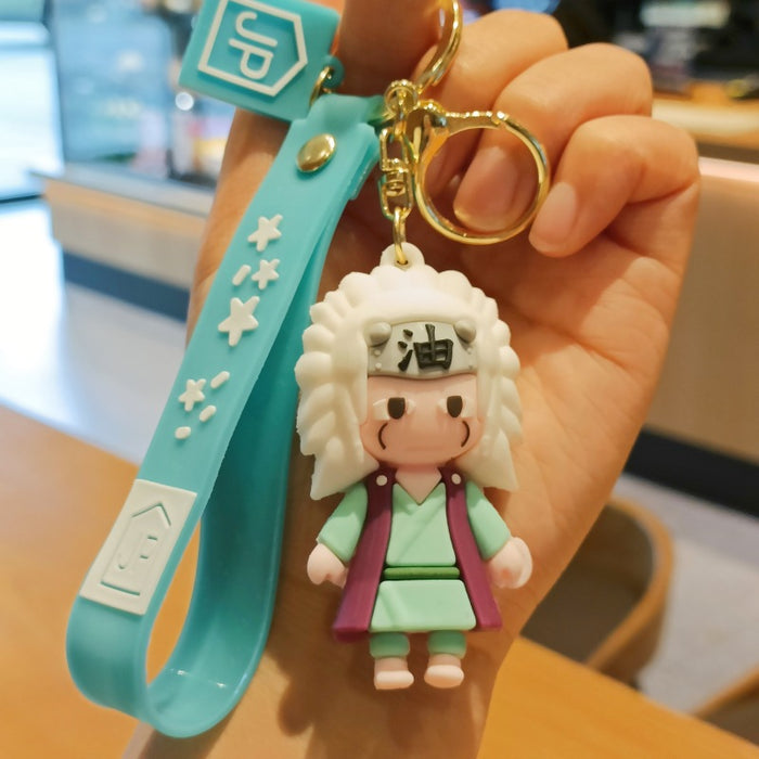 Wholesale Silicone Cartoon Doll Keychain JDC-KC-MingT231