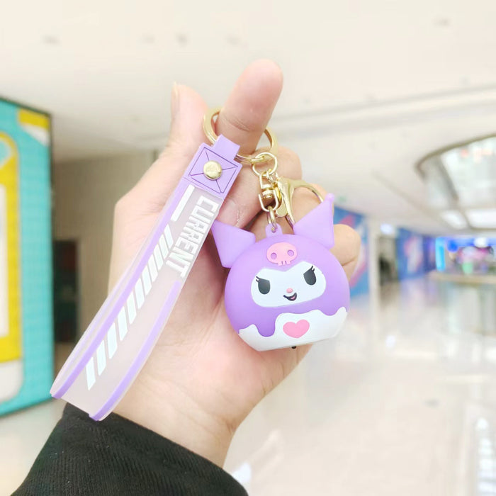 Wholesale Glowing Cute Silicone Pendant Keychain JDC-KC-HuJian005