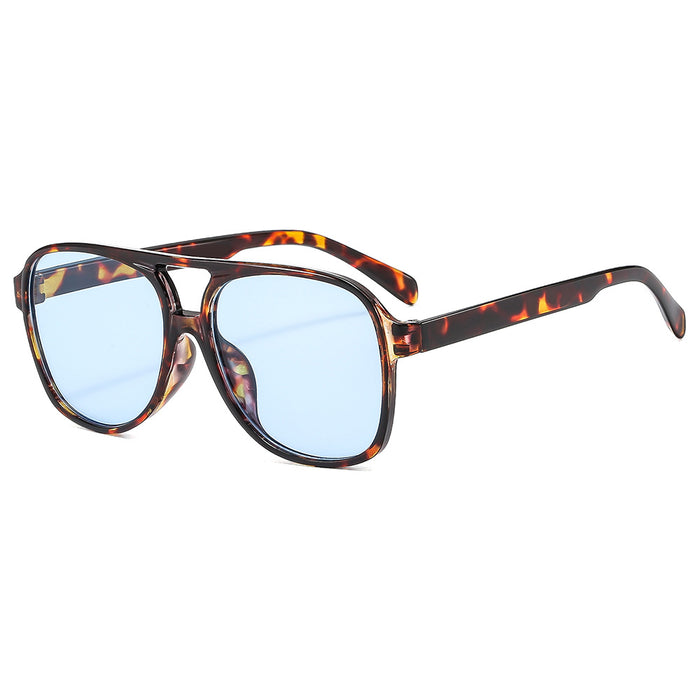 Wholesale Large Frame  Double Beam Sunglasses