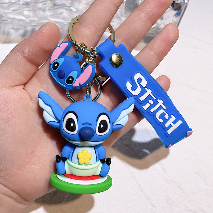 Wholesale Cartoon Silicone Doll Keychain JDC-KC-QiChao012