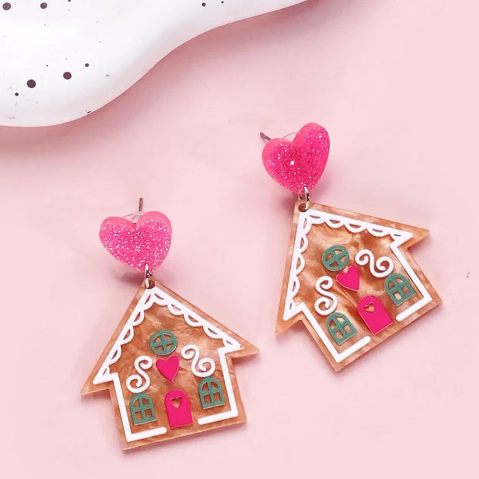 Wholesale Cute Cartoon Christmas Earrings