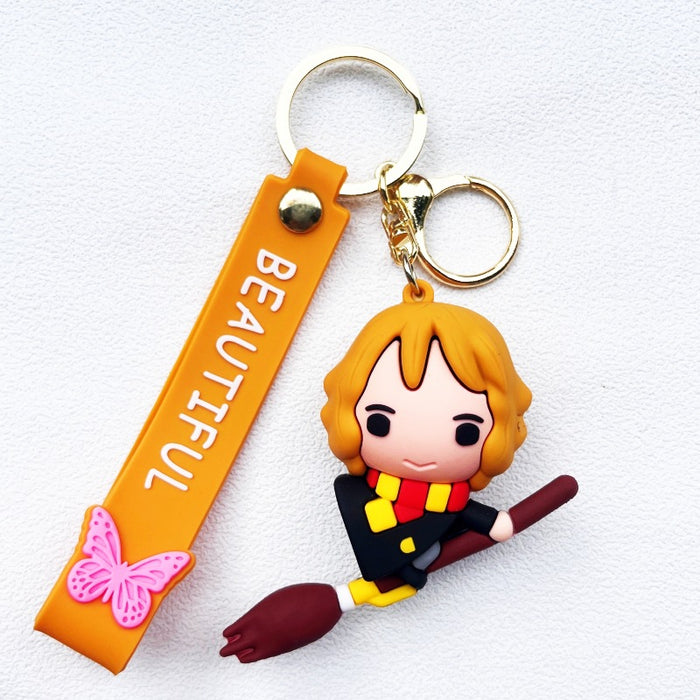 Wholesale PVC Cartoon Doll Keychain JDC-KC-ChuC048