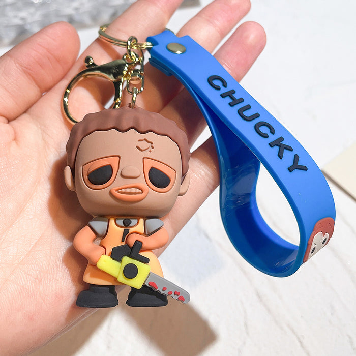 Wholesale Cartoon Movie Silicone Keychain JDC-KC-Qiwei033