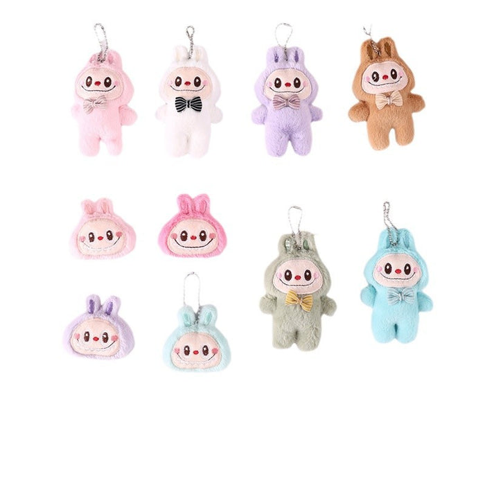 Wholesale Cartoon Brooch Plush Batch Cute Cloth Doll Toy Bag Pendant Clothing Accessories