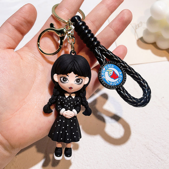 Wholesale 3D doll cartoon keychain